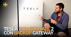 Tesla Powerwall 2: La batteria d'accumulo con Backup - Montaggio e Test
