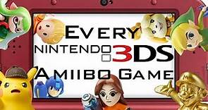 What Amiibo do in Every 3DS Game