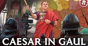 Caesar in Gaul - Roman History DOCUMENTARY
