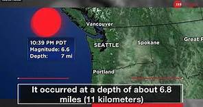 Canada earthquakes: 3 powerful quakes reported near Vancouver Island