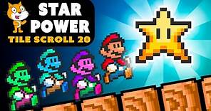 Star Power Up | Making Super Mario Game in Scratch E20
