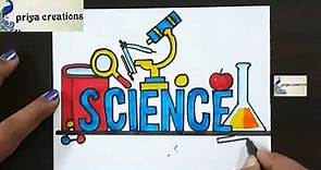 science project work | border design for science project | front page design for science project