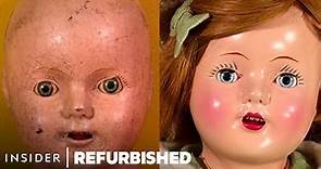 How A 1920s Effanbee Doll Is Professionally Restored | Refurbished