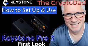 Exploring Keystone 3 Pro: Unboxing, Set-up, and New Features Revealed! 💼🔑🔒
