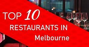 Top 10 best Restaurants in Melbourne, Florida