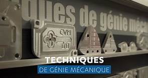 Techniques de génie mécanique au cégep du Vieux Montréal
