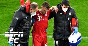 Joshua Kimmich's injury vs. Borussia Dortmund a 'MASSIVE BLOW' to Bayern's title chances | ESPN FC