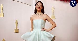 Emma Stone irradia luz en los Oscars con un espectacular vestido blanco | OSCAR 2024