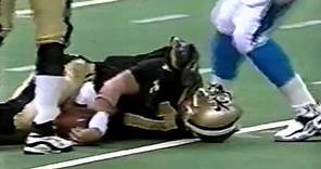 New Orleans Saints QB Danny Wuerffel has a rare occurrence (1997)