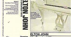 Elton John - His Greatest Hits