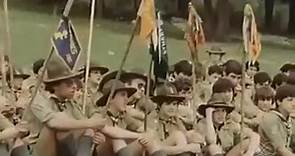 Video probably from 1980 in Spain. Explaining the scout movement