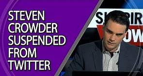 Steven Crowder Suspended From Twitter