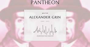 Alexander Grin Biography - Russian writer
