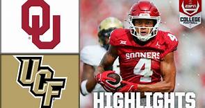 Oklahoma remains UNDEFEATED 😤 | Oklahoma Sooners vs. UCF Knights | Full Game Highlights