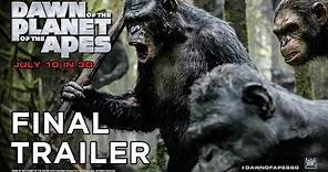 Dawn of the Planet of the Apes [International Final Trailer in HD (1080p)]