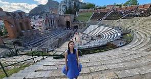 Ancient theatre of Taormina (Teatro antico di Taormina), Sicily, Italy 🇮🇹