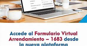 Formulario Virtual Arrendamiento - 1683