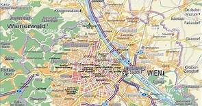 ✈️Mappe e piani dettagliati di Vienna