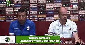 Koldo Alvarez: "Türkiye karşısında başarılı olmaya çalışacağız"