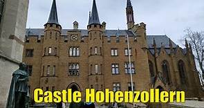 Die Burg Hohenzollern bei Hechingen in GERMANY 2