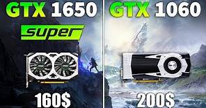 GTX 1650 SUPER vs GTX 1060 Test in 10 Games