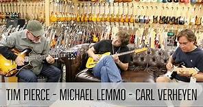 Jam Session - Tim Pierce, Michael Lemmo, Carl Verheyen at Norman's Rare Guitars