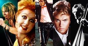 The most watched 80s music videos on YouTube