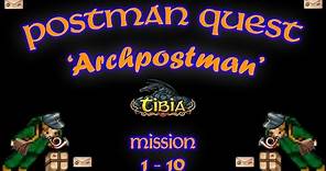 Tibia - Postman Quest - Full Guide