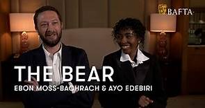 The Bear's Ebon Moss-Bachrach knows exactly how Ayo Edebiri used to cut her onions | BAFTA
