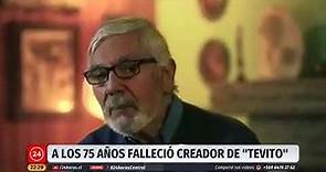 Falleció el creador de "Tevito": Ilustrador Carlos González murió a los 75 años | 24 Horas TVN