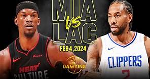 Miami Heat vs Los Angeles Clippers Full Game Highlights | February 4, 2024 | FreeDawkins