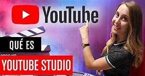 ¿Qué es Youtube Studio?