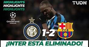 Highlights | Inter de Milán 1 - 2 FC Barcelona | Champions League - J 6 - Grupo F | TUDN