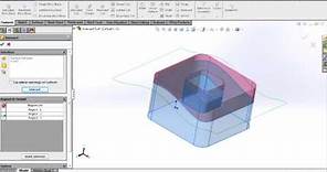 SOLIDWORKS - Basics of the Intersect Tool