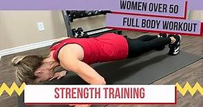 Women Over 50: Building Muscle with Strength Training