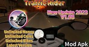 Traffic Rider Mod Apk 1.98 Unlimited Money and Coins Free Shopping 2023 Update!