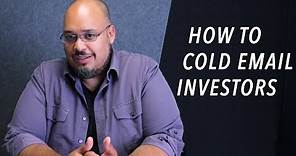 How To Cold Email Investors - Michael Seibel