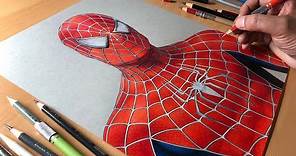 Spider-Man Drawing (Sam Raimi Suit) - Time-lapse + Real-time | Artology