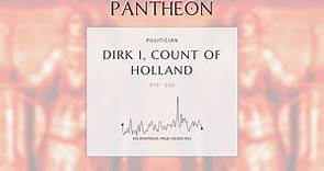 Dirk I, Count of Holland Biography - Count of West Frisia