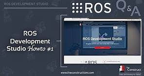 [RDS] 001 - ROS Development Studio #Howto create and launch a ROS project