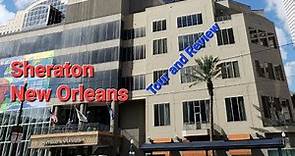 Sheraton New Orleans Hotel French Quarter Room Tour and Review #neworleans #sheraton #marriott