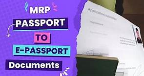 MRP to e-passport Renewal Documents Required Bangladesh [Application Accepted] [Bangla]