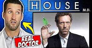 ER Doctor REACTS to House M.D. | Medical Drama Review
