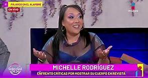 Exclusiva: Michelle Rodríguez NO sabía nada sobre supuesto complot del Burro Van Rankin en 40 y 20