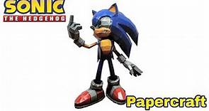 Sonic The Hedgehog Papercraft | Modelo De Papel | Tutorial