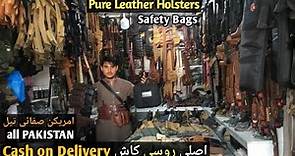 Original Russian Holsters | Pure Leather Covers | Cleaning Accessories in Sitara Market Peshawar
