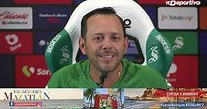 Eduardo Fentanes entrevista conferencia PREVIO panzas verdes leon vs santos laguna liga mx 2023