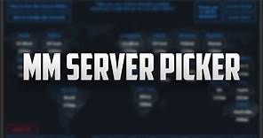 CSGO MM Server Picker Guide/Tutorial MatchMaking Server Picker + Free Download 4.7 to Block Regions