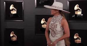 Jennifer Lopez On The Red Carpet | 2019 GRAMMYs
