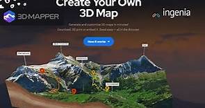 [3D-mapper] Crear mapas 3D online 🌏